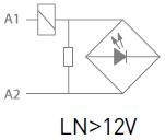 Led no polarity > 12V
