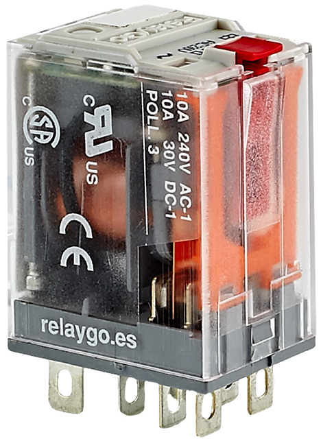 Ejemplo de relés RelayGo Serie RQ