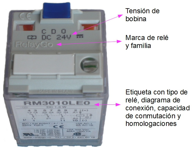 &iquest; c&oacute;mo reconozco un rel&eacute; RelayGo ?